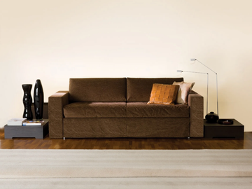 FRANK - 2 seater fabric sofa bed by Milano Bedding - view 2